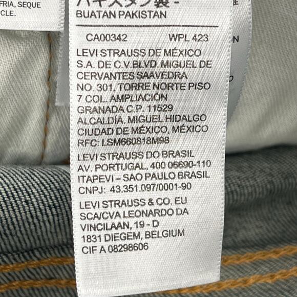 Levi’s 541 Authentic Taper Stretch men’s medium wash jeans - Picture 12 of 13